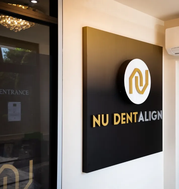 Nu Dentalign reception sign